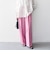 《一部追加予約》〈手洗い可能〉2タック ワイド パンツ