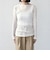 SHIPS Colors:〈手洗い可能〉ストレッチ レース ボートネック トップス◇
