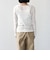 SHIPS Colors:〈手洗い可能〉ストレッチ レース ボートネック トップス◇