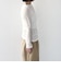 SHIPS Colors:〈手洗い可能〉ストレッチ レース ボートネック トップス◇