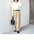 SHIPS Colors:〈手洗い可能〉ストレッチ レース ボートネック トップス◇