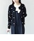 SHIPS Colors:〈手洗い可能〉ストレッチ レース ボートネック トップス◇