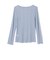 SHIPS Colors:〈手洗い可能〉ストレッチ レース ボートネック トップス◇