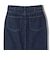 SHIPS Primary Navy Label:ワンウォッシュ 5ポケット デニム スカート