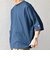【SHIPS any別注】Champion: ロゴ刺繍 ドルマン キャンプポケット Tシャツ◇