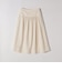 SHIPS any:〈洗濯機可能〉ループヤーン ギャザー フレア スカート