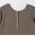 quaranciel:〈洗濯機可能〉テレコ リブ クルー ヘンリー 2way ハーフスリーブ TEE
