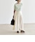 quaranciel:〈洗濯機可能〉テレコ リブ クルー ヘンリー 2way ハーフスリーブ TEE