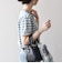 SHIPS any:〈洗濯機可能〉マリンボーダー レースアップ ショートスリーブ TEE