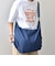 SHIPS any: コットン/ナイロン 2WAY ポケット ショルダー バッグ◇
