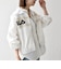 【SHIPS any別注】FILA:〈洗濯機可能〉スタンドカラー ジップ ライン ブルゾン