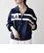 【SHIPS any別注】FILA:〈洗濯機可能〉スタンドカラー ジップ ライン ブルゾン