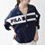 【SHIPS any別注】FILA:〈洗濯機可能〉スタンドカラー ジップ ライン ブルゾン