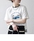 【SHIPS any別注】Collegiate Pacific:〈洗濯機可能〉V ガゼット プリント & 刺繍 Tシャツ
