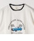【SHIPS any別注】Collegiate Pacific:〈洗濯機可能〉V ガゼット プリント & 刺繍 Tシャツ
