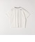 【SHIPS any別注】Collegiate Pacific:〈洗濯機可能〉V ガゼット プリント & 刺繍 Tシャツ