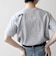 【SHIPS any別注】Collegiate Pacific:〈洗濯機可能〉V ガゼット プリント & 刺繍 Tシャツ