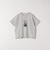 【SHIPS any別注】Collegiate Pacific:〈洗濯機可能〉V ガゼット プリント & 刺繍 Tシャツ