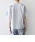 【SHIPS any別注】Collegiate Pacific:〈洗濯機可能〉V ガゼット プリント & 刺繍 Tシャツ