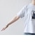 【SHIPS any別注】Collegiate Pacific:〈洗濯機可能〉V ガゼット プリント & 刺繍 Tシャツ