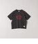 【SHIPS any別注】Collegiate Pacific:〈洗濯機可能〉V ガゼット プリント & 刺繍 Tシャツ
