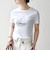 【SHIPS any別注】PETIT BATEAU: ロゴ プリント コンパクト TEE 26SS