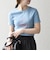 【SHIPS any別注】PETIT BATEAU: ロゴ プリント コンパクト TEE 26SS