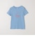 【SHIPS any別注】PETIT BATEAU: ロゴ プリント コンパクト TEE 26SS