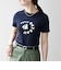 【SHIPS any別注】PETIT BATEAU: ロゴ プリント コンパクト TEE 26SS