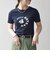 【SHIPS any別注】PETIT BATEAU: ロゴ プリント コンパクト TEE 26SS