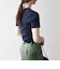 【SHIPS any別注】PETIT BATEAU: ロゴ プリント コンパクト TEE 26SS