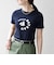 【SHIPS any別注】PETIT BATEAU: ロゴ プリント コンパクト TEE 26SS