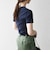 【SHIPS any別注】PETIT BATEAU: ロゴ プリント コンパクト TEE 26SS
