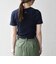 【SHIPS any別注】PETIT BATEAU: ロゴ プリント コンパクト TEE 26SS