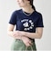 【SHIPS any別注】PETIT BATEAU: ロゴ プリント コンパクト TEE 26SS