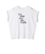 メルティ コットン プリント ロゴ ショート スリーブ Tシャツ