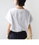 メルティ コットン プリント ロゴ ショート スリーブ Tシャツ