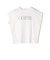 メルティ コットン プリント ロゴ ショート スリーブ Tシャツ