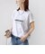 メルティ コットン プリント ロゴ ショート スリーブ Tシャツ