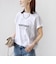 メルティ コットン プリント ロゴ ショート スリーブ Tシャツ