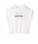 メルティ コットン プリント ロゴ ショート スリーブ Tシャツ