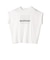 メルティ コットン プリント ロゴ ショート スリーブ Tシャツ