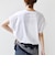 メルティ コットン プリント ロゴ ショート スリーブ Tシャツ