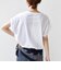メルティ コットン プリント ロゴ ショート スリーブ Tシャツ