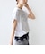 メルティ コットン プリント ロゴ ショート スリーブ Tシャツ