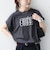 メルティ コットン プリント ロゴ ショート スリーブ Tシャツ