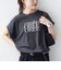 メルティ コットン プリント ロゴ ショート スリーブ Tシャツ