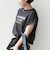メルティ コットン プリント ロゴ ショート スリーブ Tシャツ