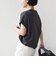 メルティ コットン プリント ロゴ ショート スリーブ Tシャツ