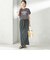 メルティ コットン プリント ロゴ ショート スリーブ Tシャツ